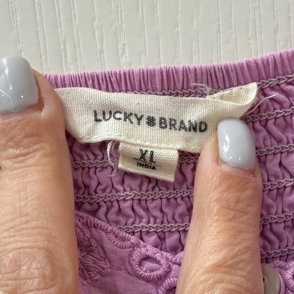 Lucky Brand Purple Maxi Dress - Picture 2 of 6